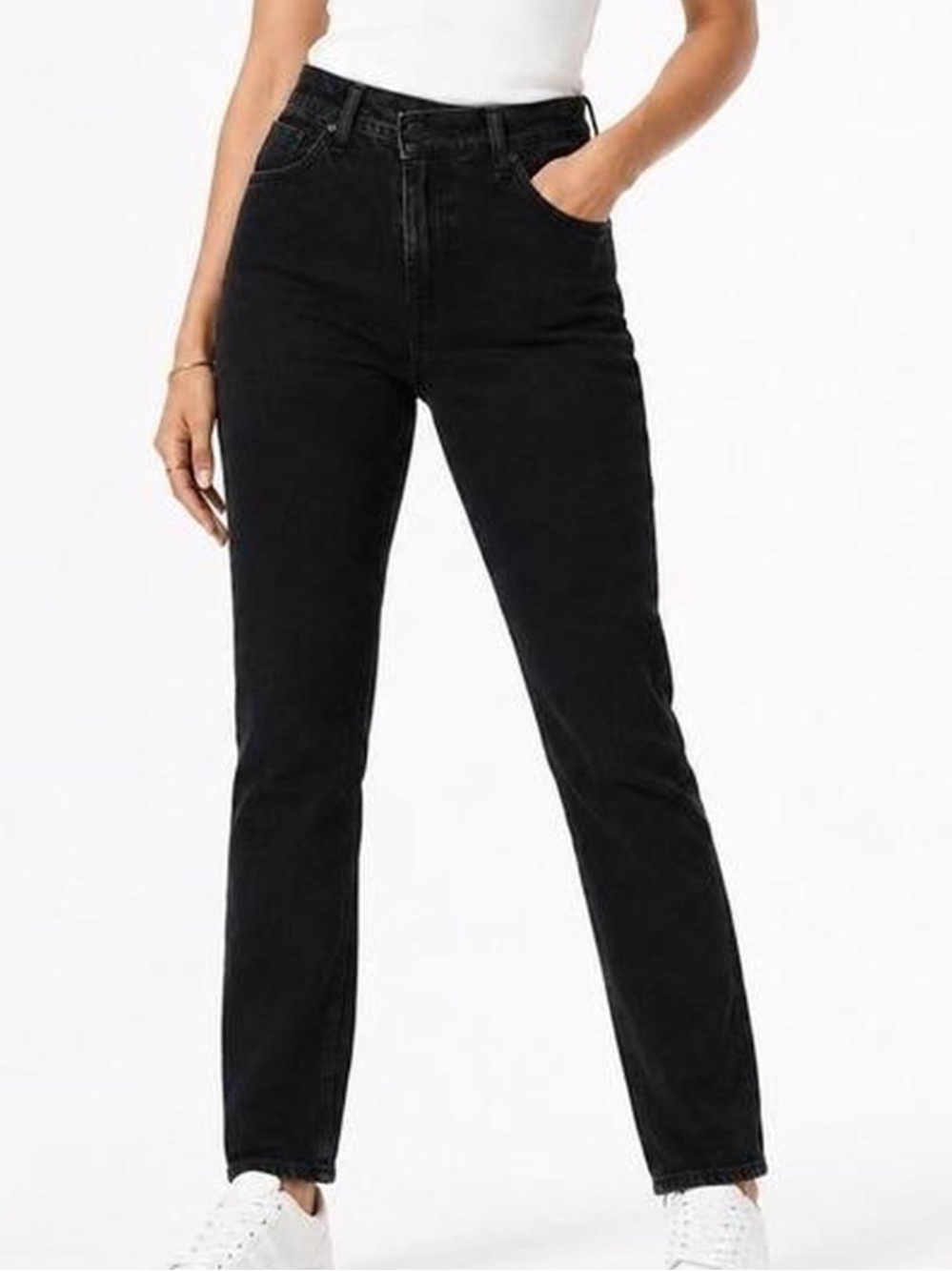 Abercrombie & Fitch 90s Slim Straight Ultra High Rise size 25/0 Curve